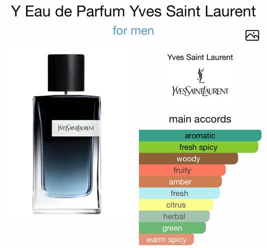Ysl Y EDP Decant and samples-Multiple sizes available